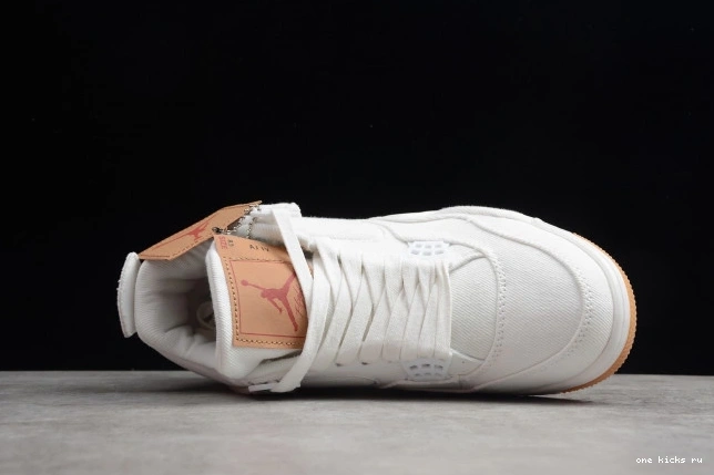 Cheap Jordan Air AO2571-100 4 x Levi's 'White' 0604